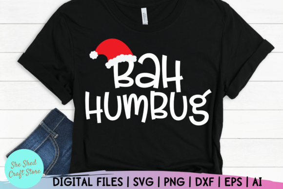 Bah Humbug Graphics for Crafts
