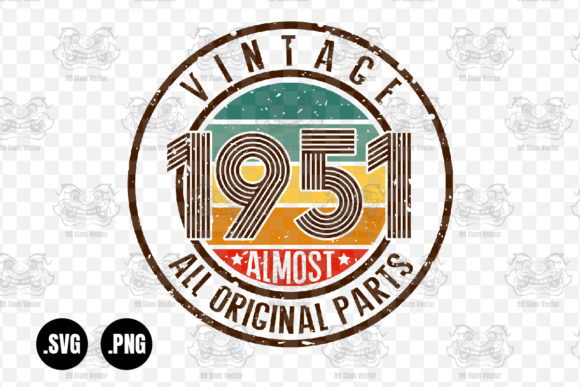 Vintage 1951 Graphics for Crafts