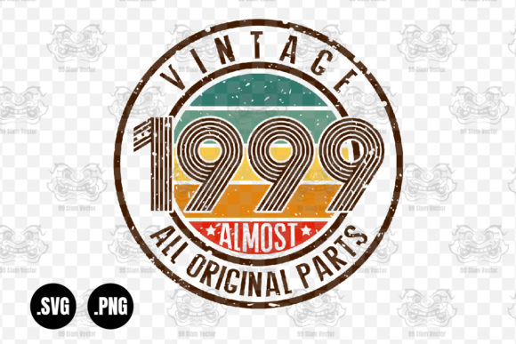 Vintage 1999 Graphics for Crafts