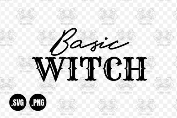 Witch Graphics for Crafts and Halloween Projects